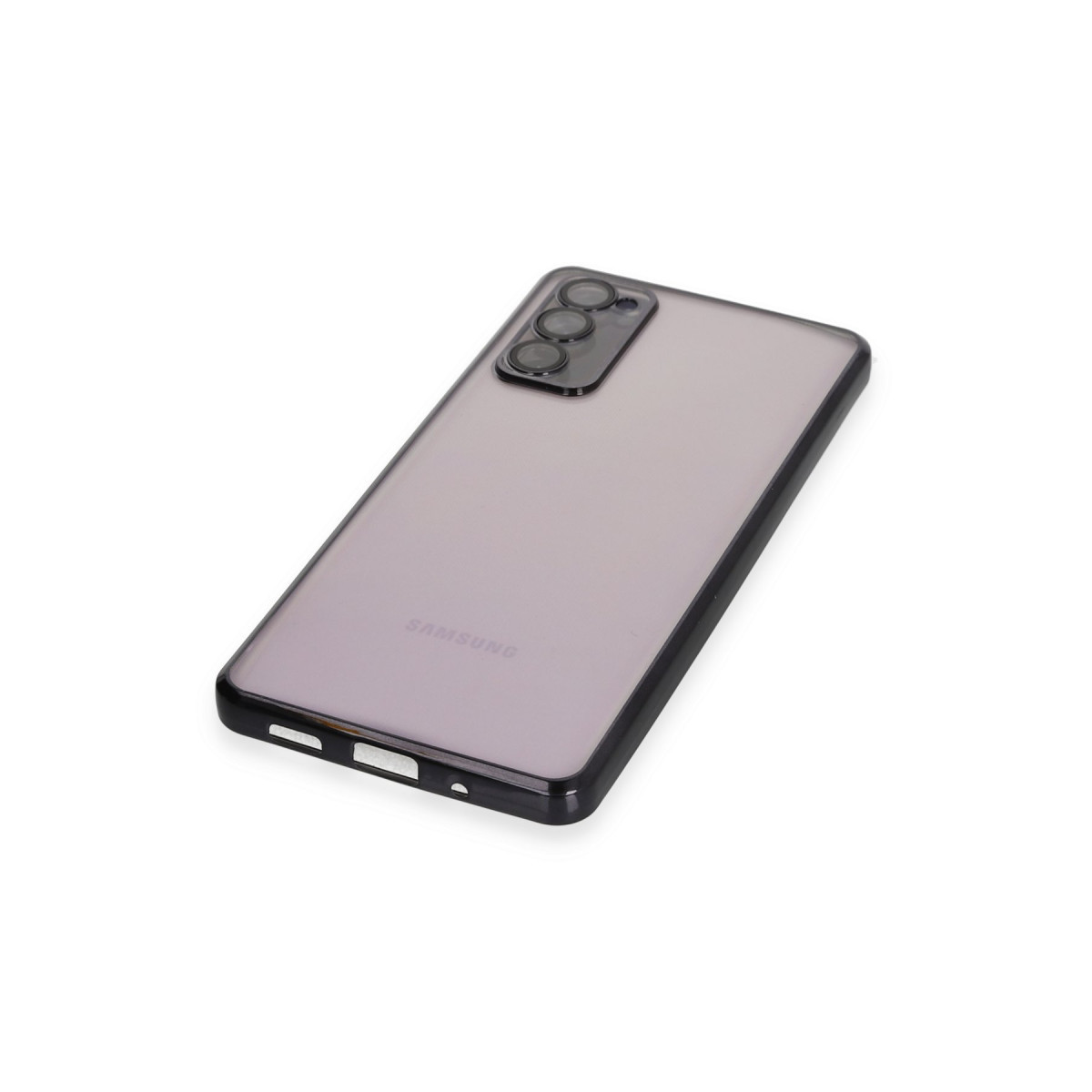 Newface Samsung Galaxy S20 FE Kılıf Razer Lensli Silikon - Siyah — görsel 12