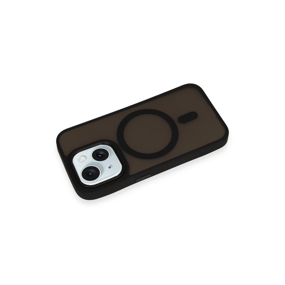Newface Apple iPhone 15 Kılıf Oslo Magsafe Kapak - Siyah — görsel 7