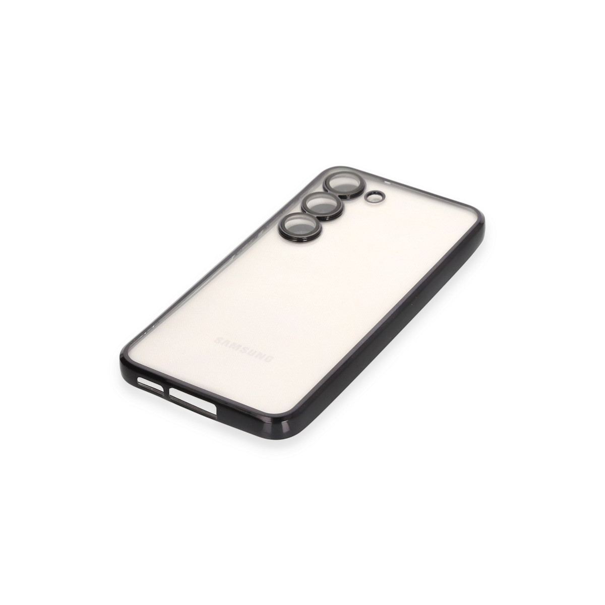 Newface Samsung Galaxy S23 Plus Kılıf Razer Lensli Silikon - Siyah — görsel 12