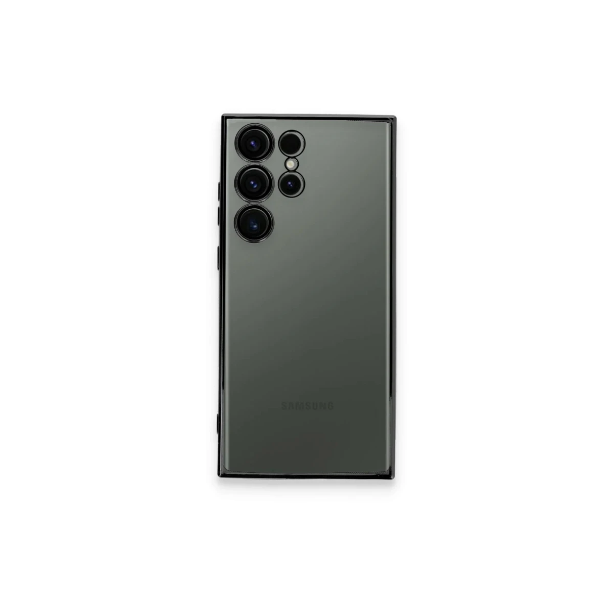 Newface Samsung Galaxy S23 Ultra Kılıf Razer Lensli Silikon - Siyah — görsel 6