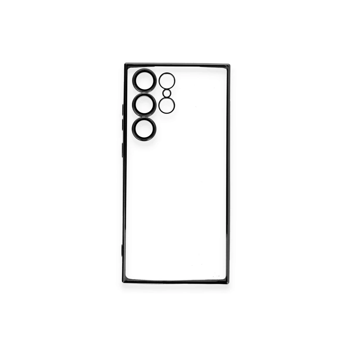 Newface Samsung Galaxy S23 Ultra Kılıf Razer Lensli Silikon - Siyah — görsel 8