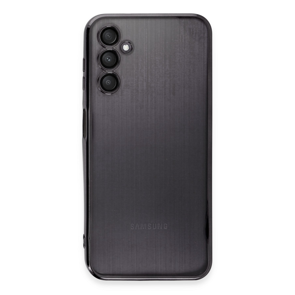 Newface Samsung Galaxy A14 4G Kılıf Razer Lensli Silikon - Siyah — görsel 10