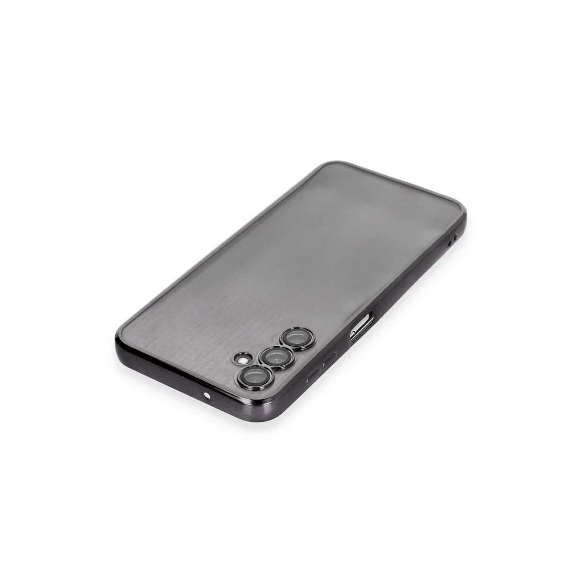 Newface Samsung Galaxy A14 4G Kılıf Razer Lensli Silikon - Siyah — görsel 7