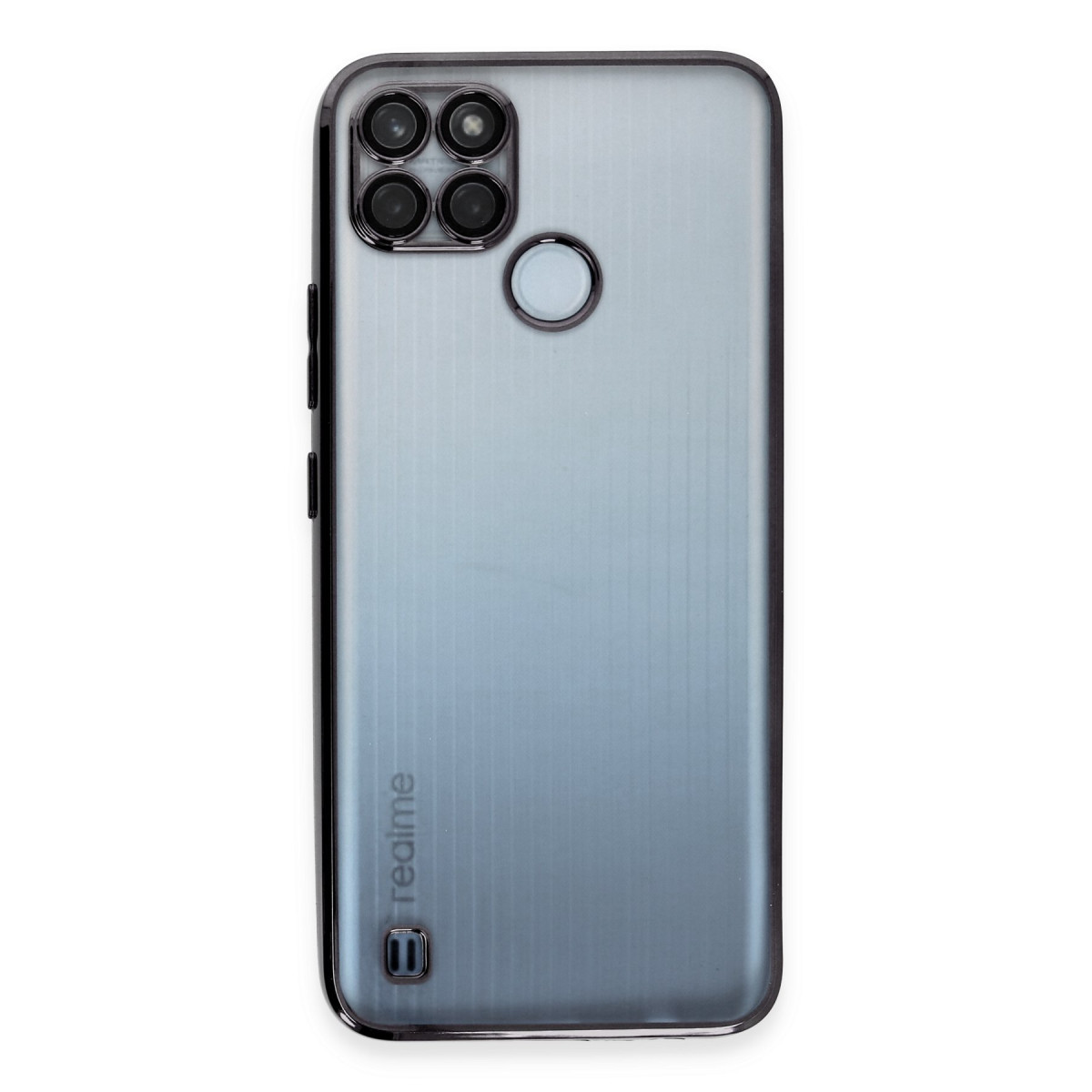Newface Realme C25Y Kılıf Razer Lensli Silikon - Siyah — görsel 10