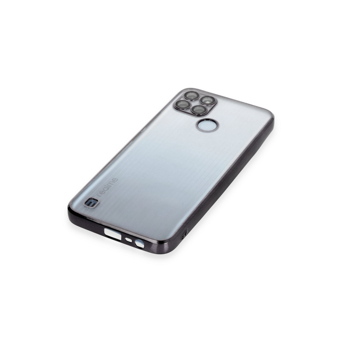 Newface Realme C25Y Kılıf Razer Lensli Silikon - Siyah — görsel 12