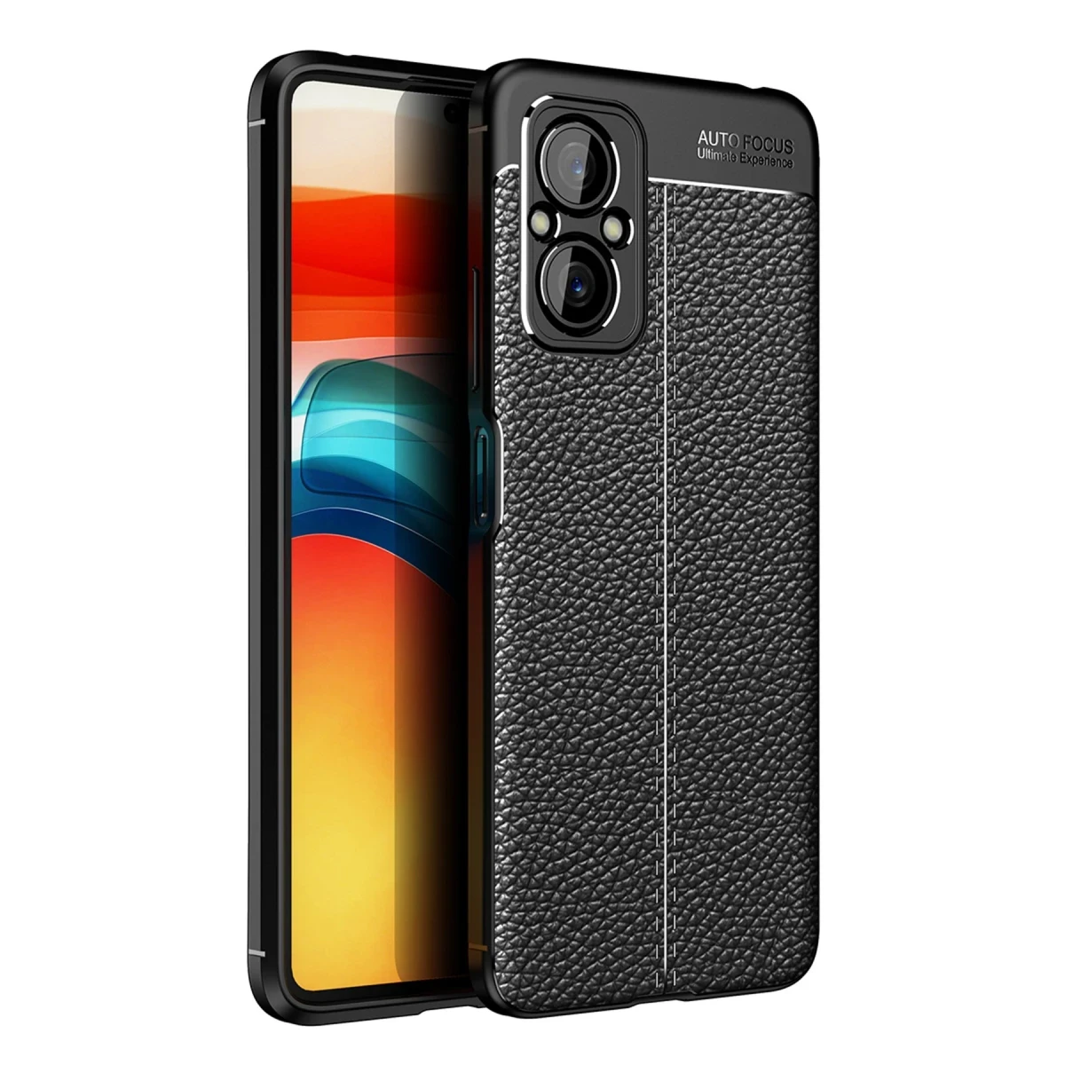 Newface Xiaomi Poco M5 Kılıf Auto Focus Kapak - Siyah — görsel 3