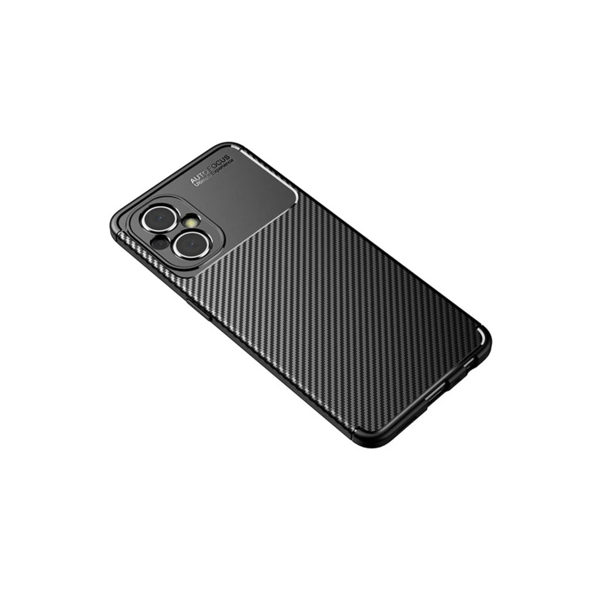 Newface Xiaomi Poco M5 Kılıf Auto Focus Karbon Kapak - Siyah — görsel 4