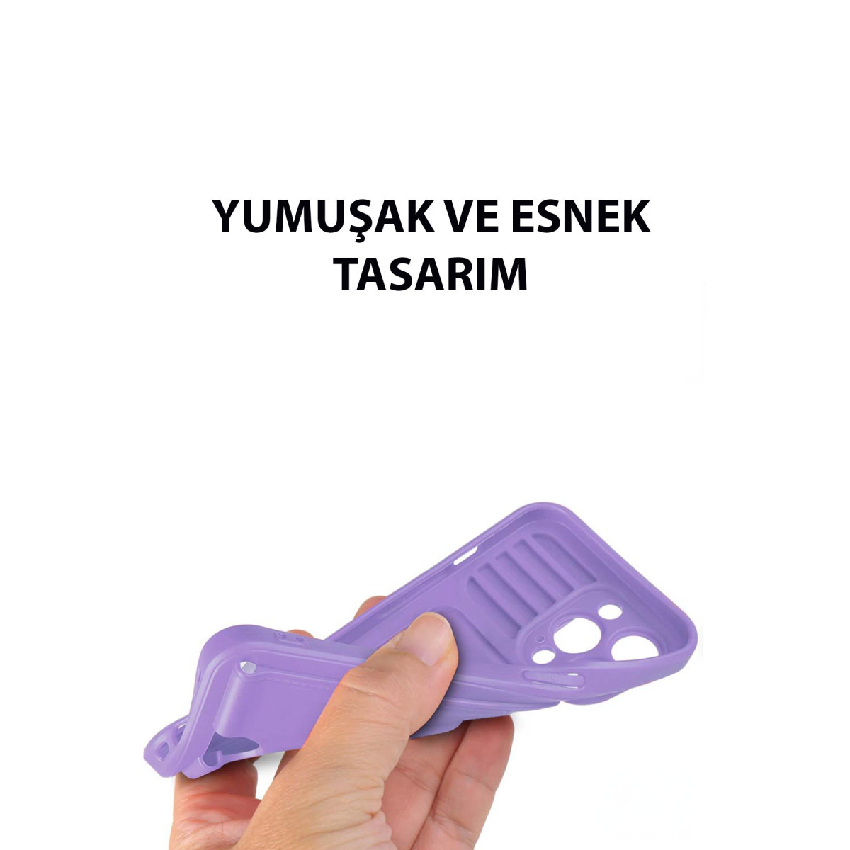Newface Samsung Galaxy A55 5G Kılıf Zuma Kartvizitli Yüzüklü Silikon - Siyah — görsel 9