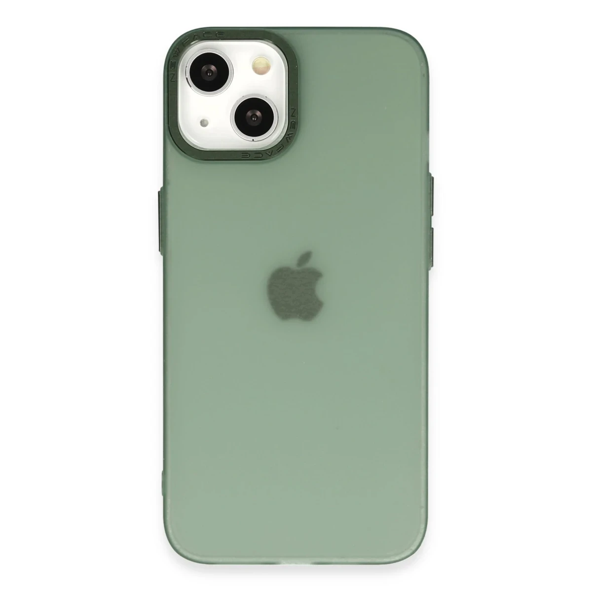 Newface Apple iPhone 14 Kılıf Modos Metal Kapak - Koyu Yeşil — görsel 5