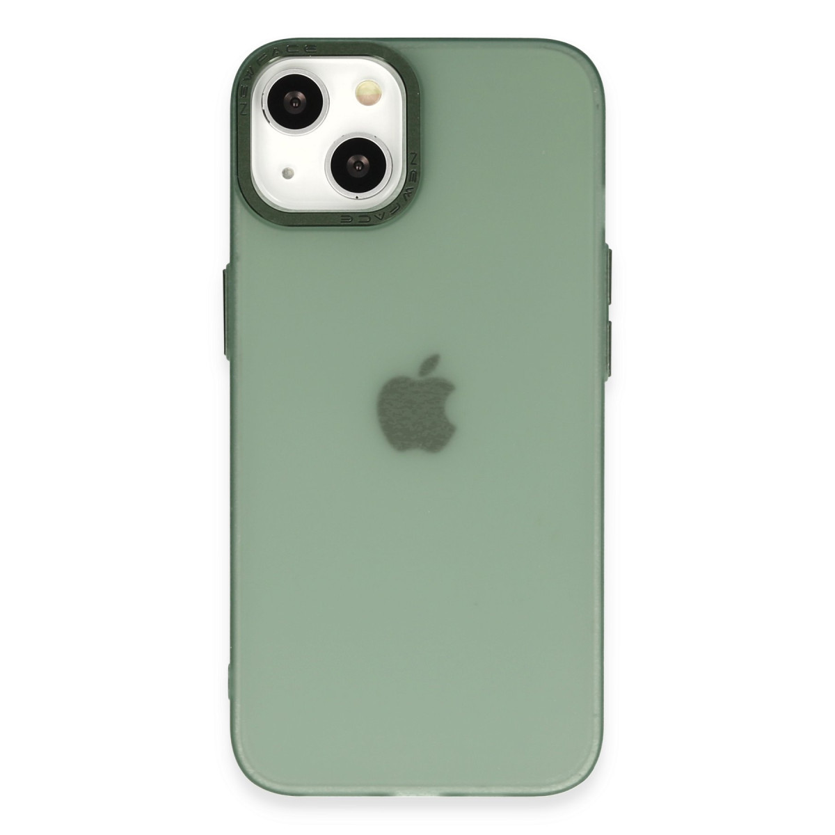 Newface Apple iPhone 14 Kılıf Modos Metal Kapak - Koyu Yeşil — görsel 9