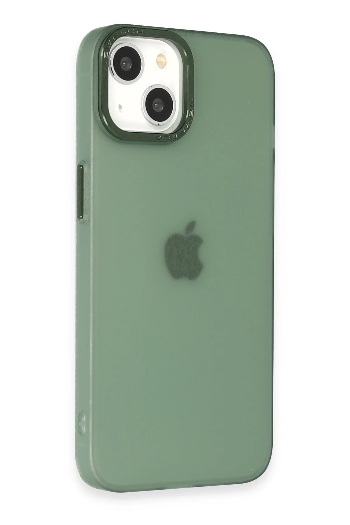 Newface Apple iPhone 14 Kılıf Modos Metal Kapak - Koyu Yeşil — görsel 2