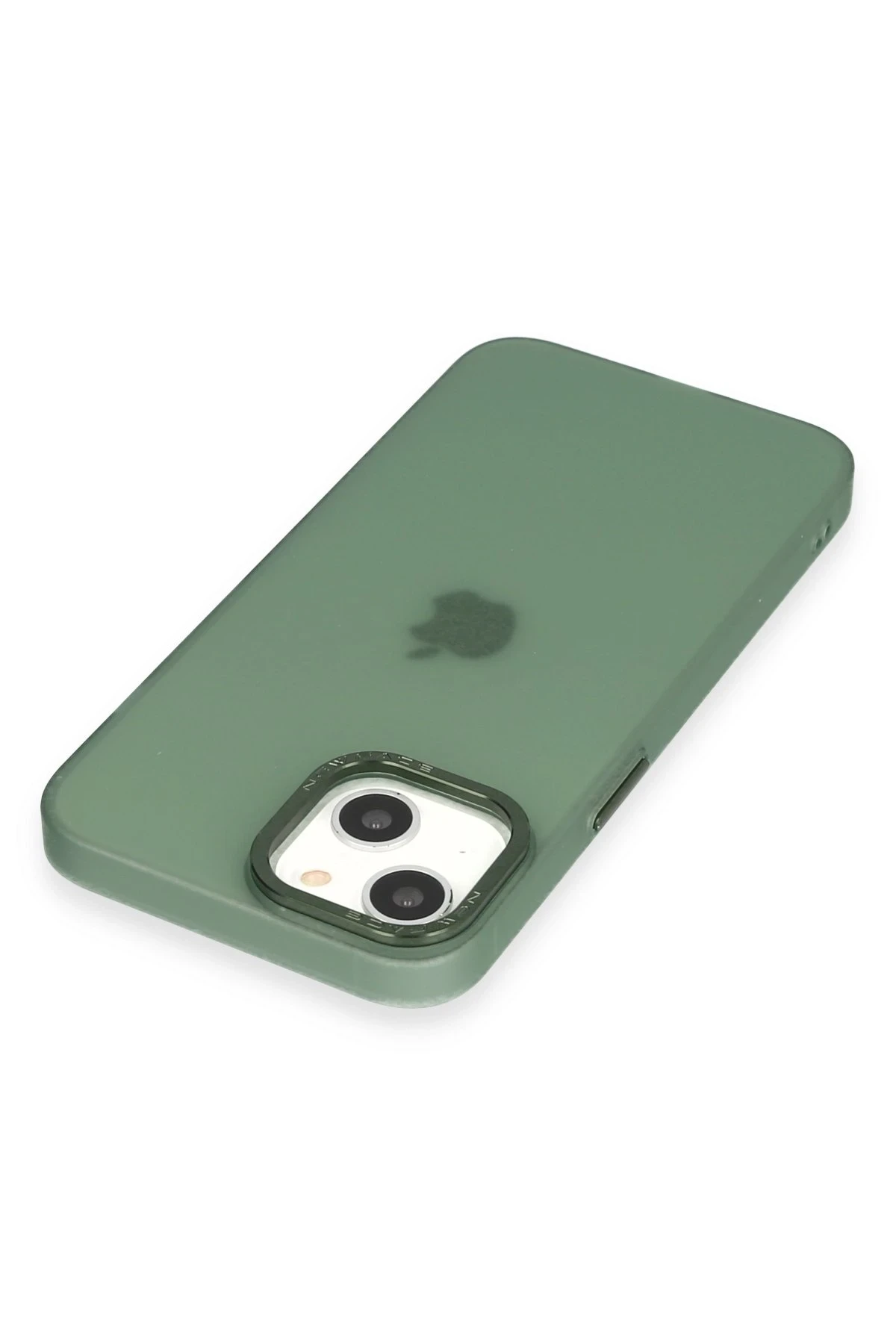 Newface Apple iPhone 14 Kılıf Modos Metal Kapak - Koyu Yeşil — görsel 3