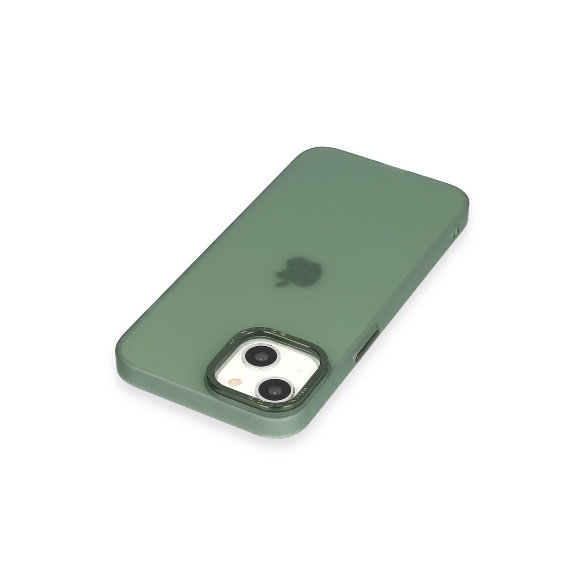 Newface Apple iPhone 14 Kılıf Modos Metal Kapak - Koyu Yeşil — görsel 11