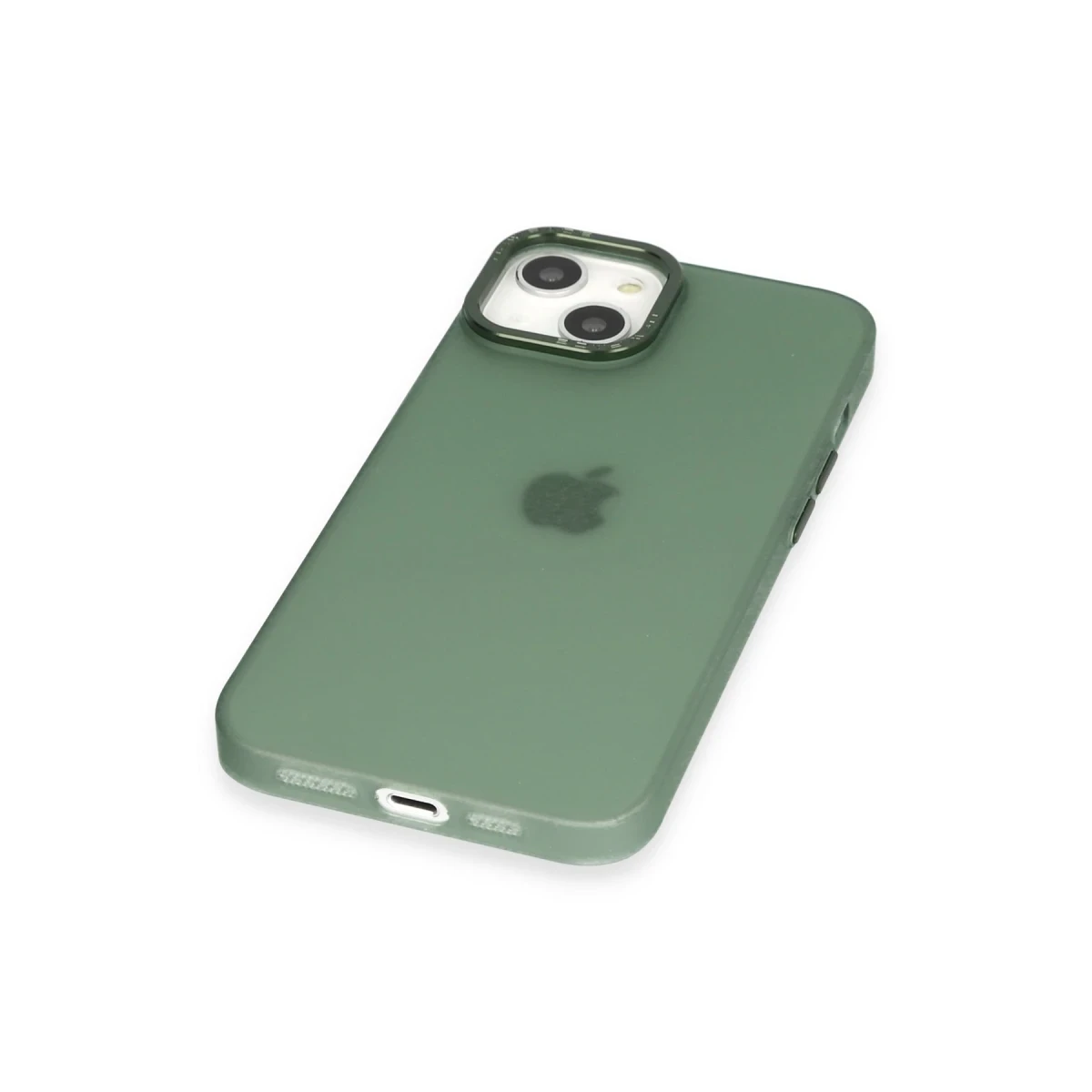 Newface Apple iPhone 14 Kılıf Modos Metal Kapak - Koyu Yeşil — görsel 8