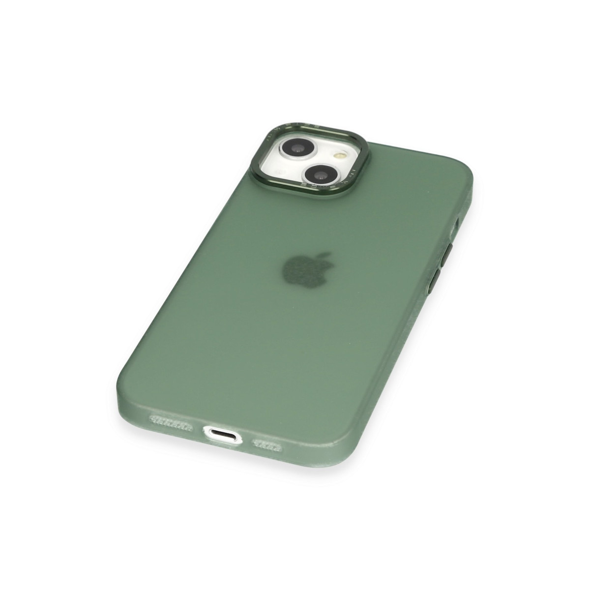 Newface Apple iPhone 14 Kılıf Modos Metal Kapak - Koyu Yeşil — görsel 12