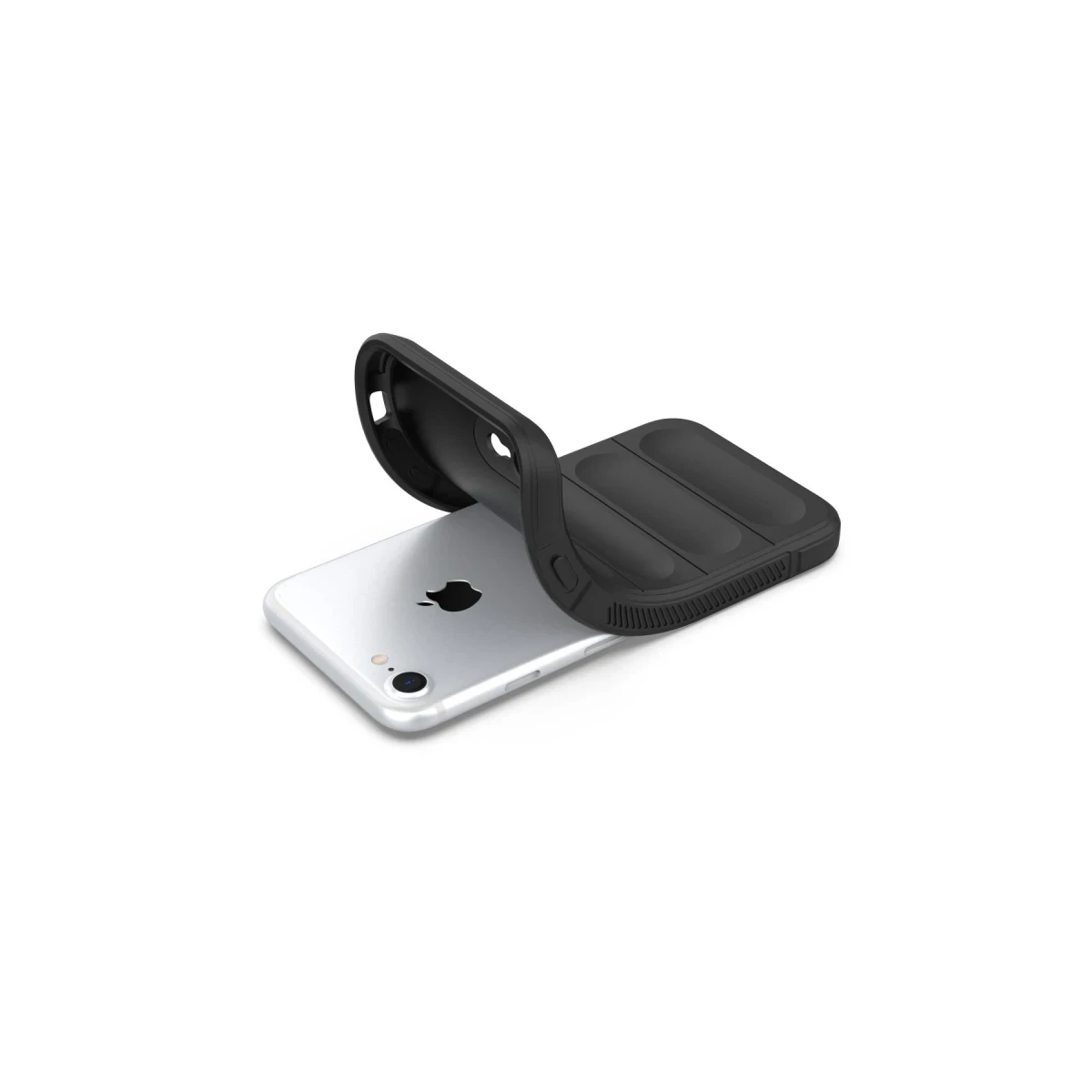 Newface Apple iPhone 7 Kılıf Optimum Silikon - Siyah — görsel 8