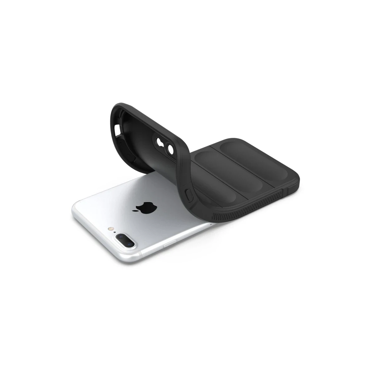 Newface Apple iPhone 7 Plus Kılıf Optimum Silikon - Siyah — görsel 8