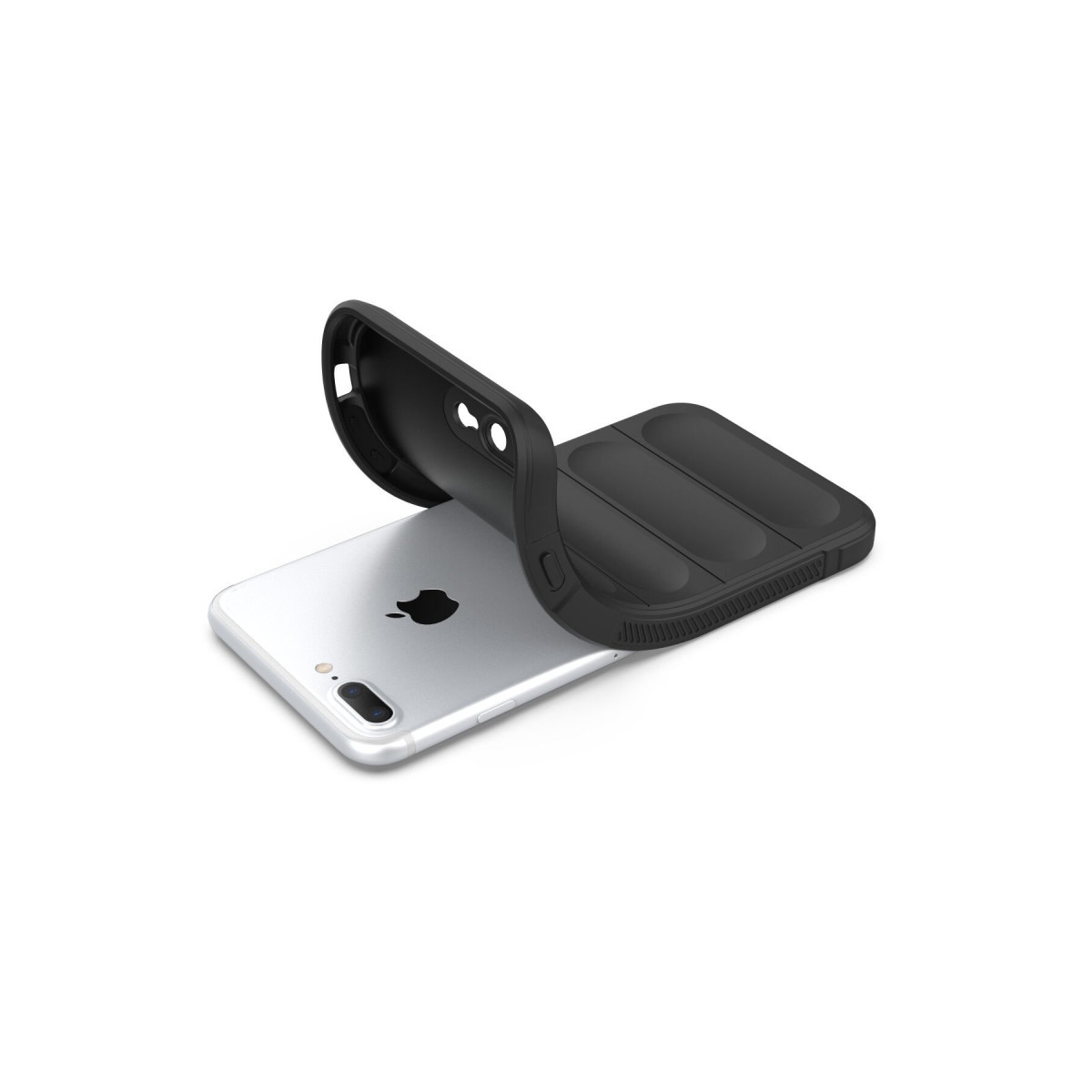 Newface Apple iPhone 7 Plus Kılıf Optimum Silikon - Siyah — görsel 12