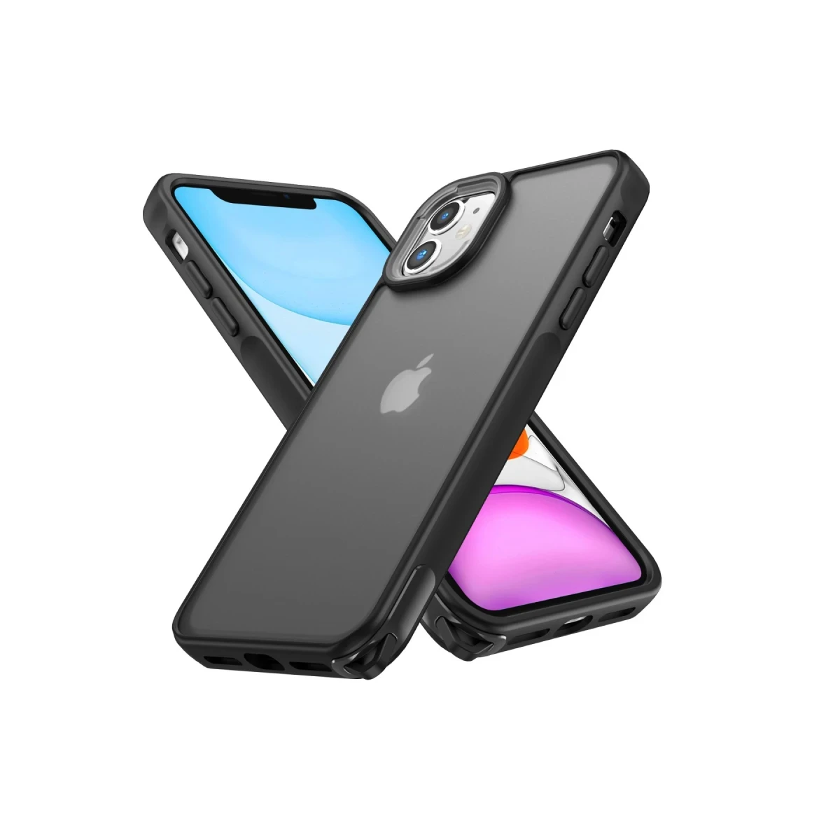 Newface Apple iPhone 11 Kılıf Elegant Kapak - Siyah — görsel 5