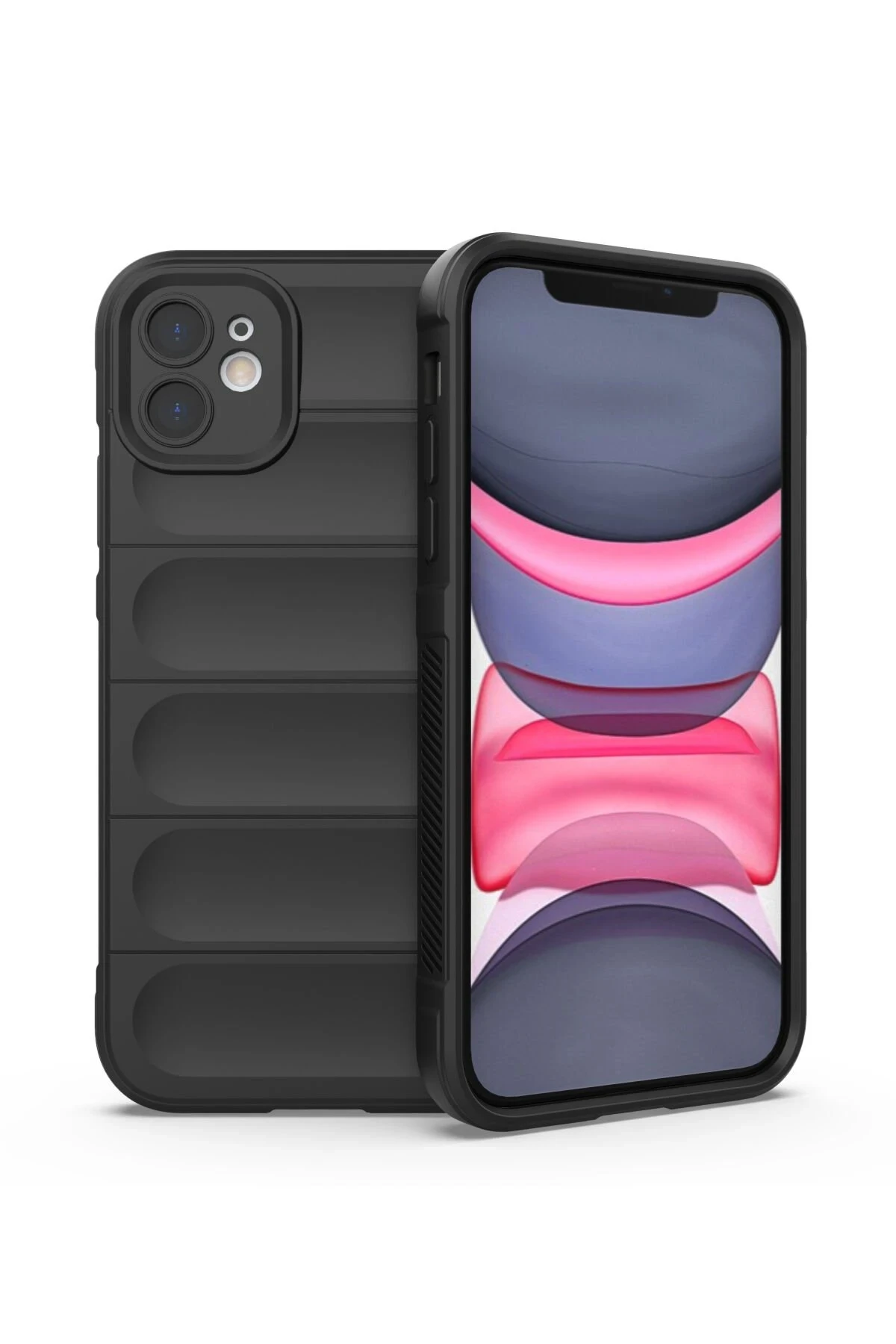 Newface Apple iPhone 11 Kılıf Optimum Silikon - Siyah