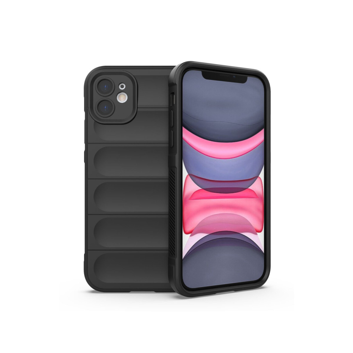 Newface Apple iPhone 11 Kılıf Optimum Silikon - Siyah — görsel 9