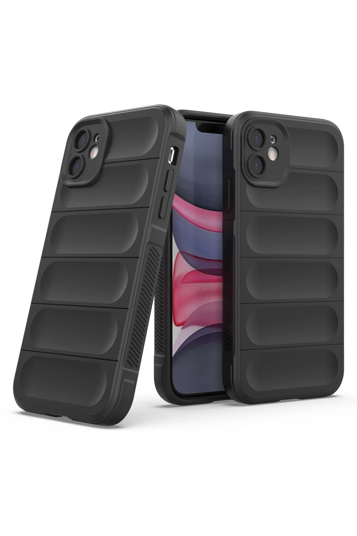 Newface Apple iPhone 11 Kılıf Optimum Silikon - Siyah — görsel 2