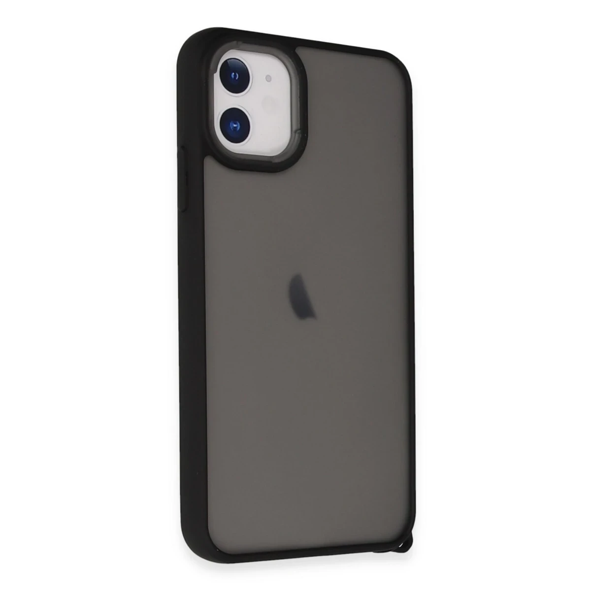 Newface Apple iPhone 12 Kılıf Elegant Kapak - Siyah — görsel 5