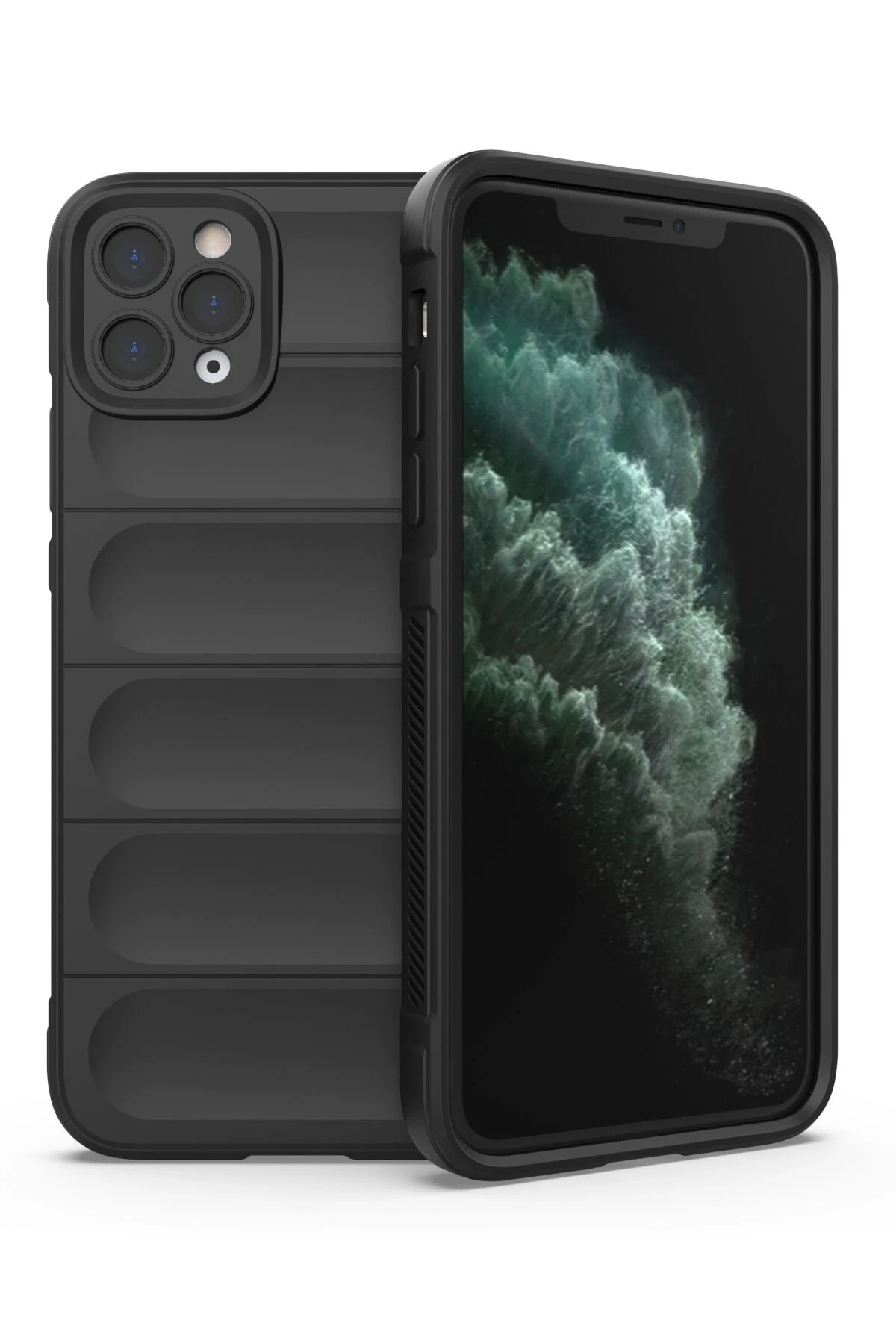 Newface Apple iPhone 11 Pro Kılıf Optimum Silikon - Siyah