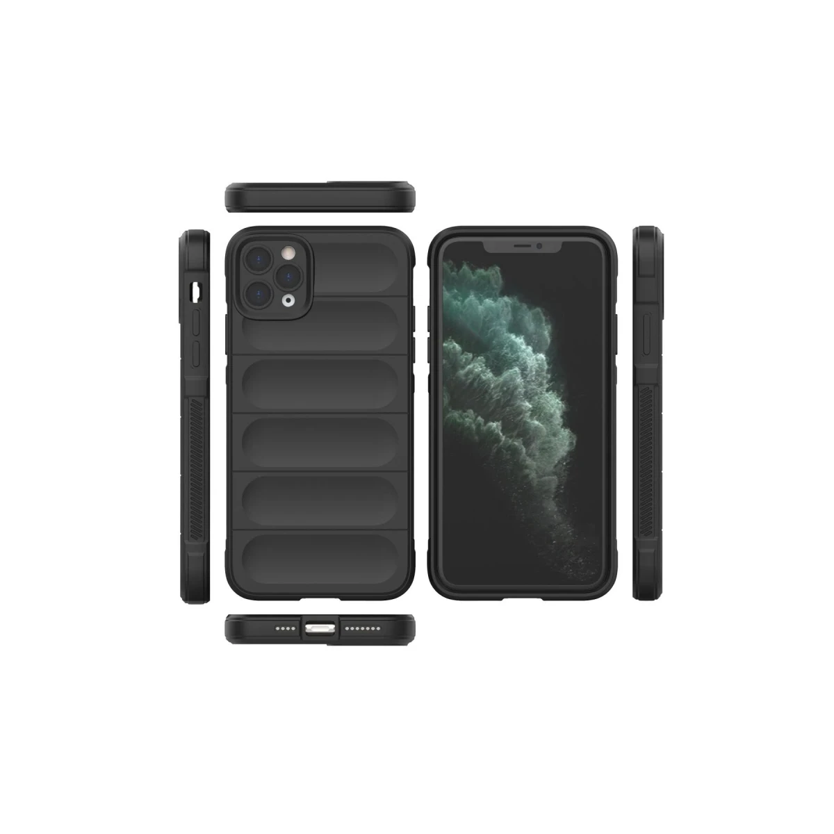 Newface Apple iPhone 11 Pro Kılıf Optimum Silikon - Siyah — görsel 7
