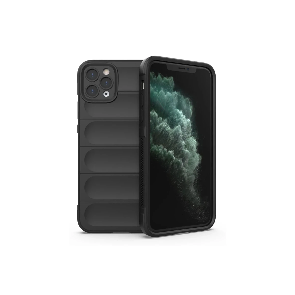 Newface Apple iPhone 11 Pro Max Kılıf Optimum Silikon - Siyah — görsel 5