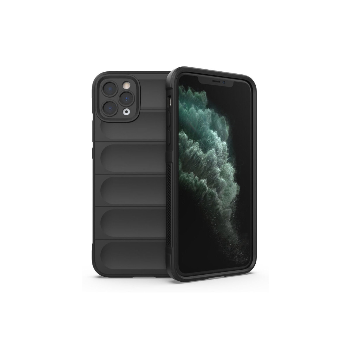 Newface Apple iPhone 11 Pro Max Kılıf Optimum Silikon - Siyah — görsel 9