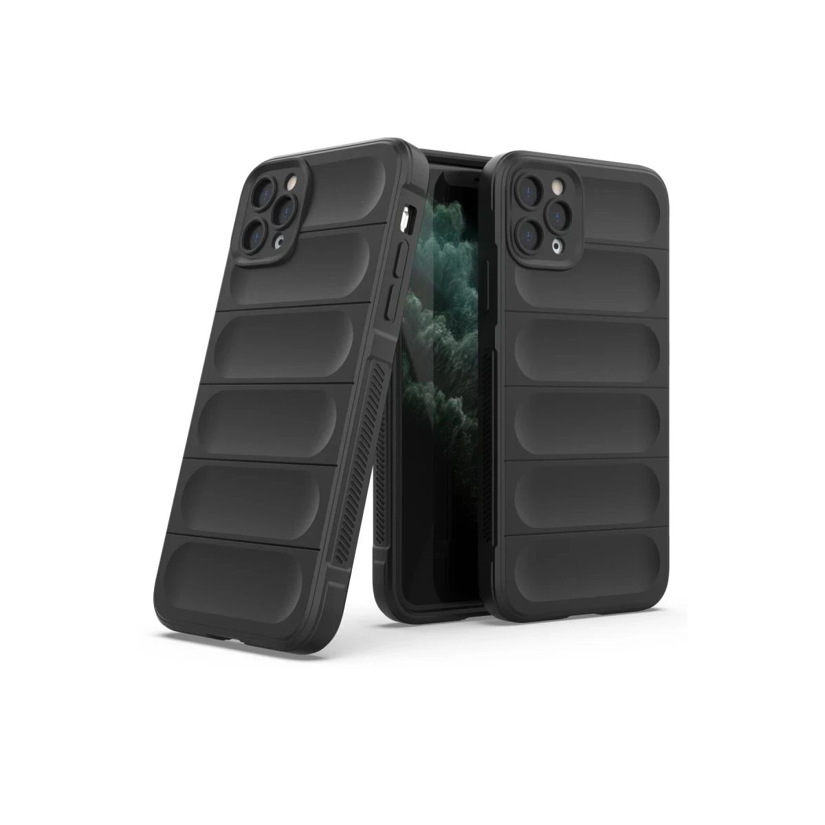 Newface Apple iPhone 11 Pro Max Kılıf Optimum Silikon - Siyah — görsel 6