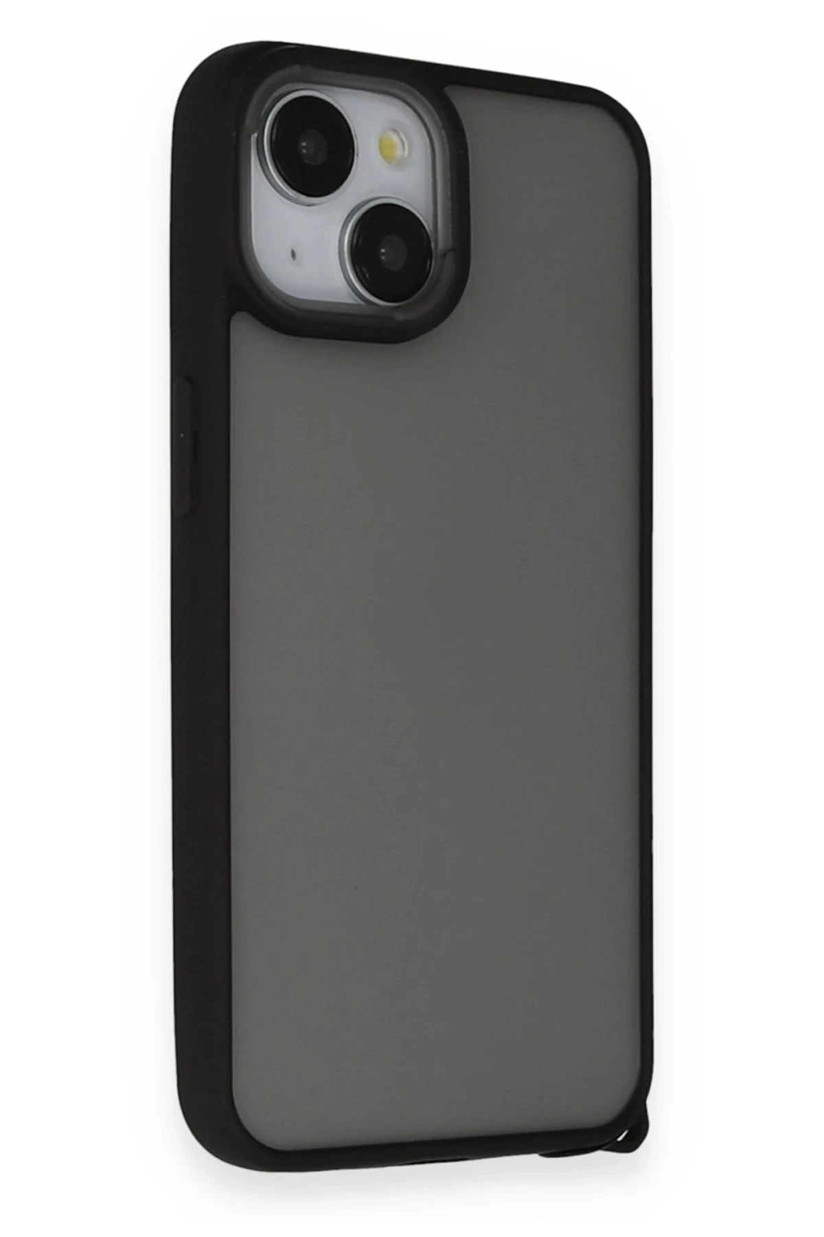 Newface Apple iPhone 14 Kılıf Elegant Kapak - Siyah
