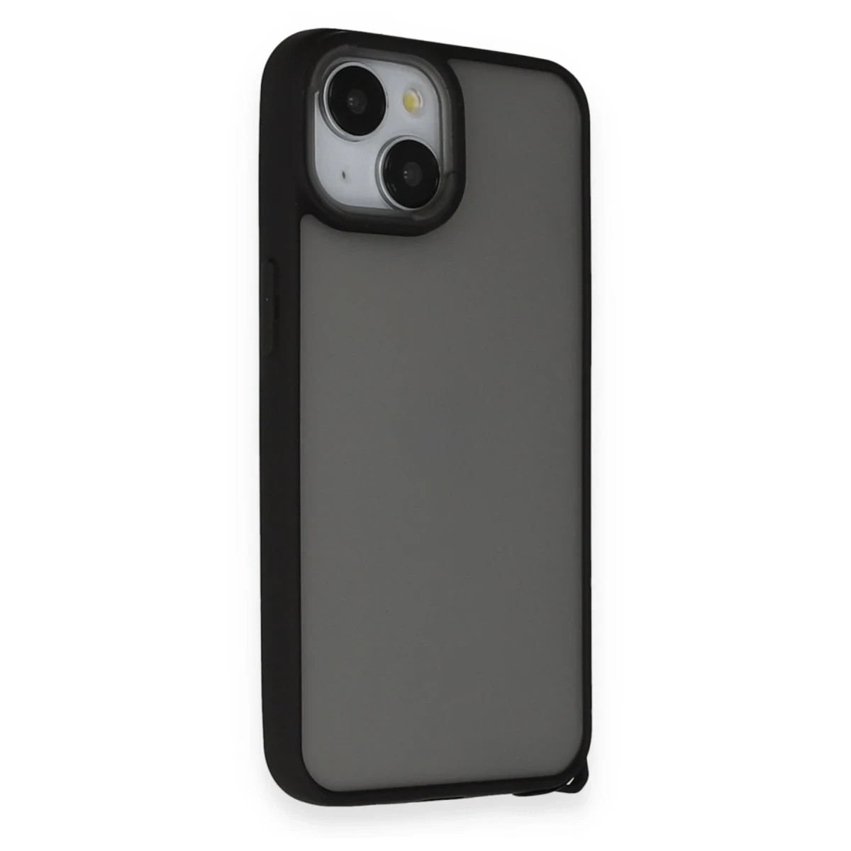 Newface Apple iPhone 14 Kılıf Elegant Kapak - Siyah — görsel 5