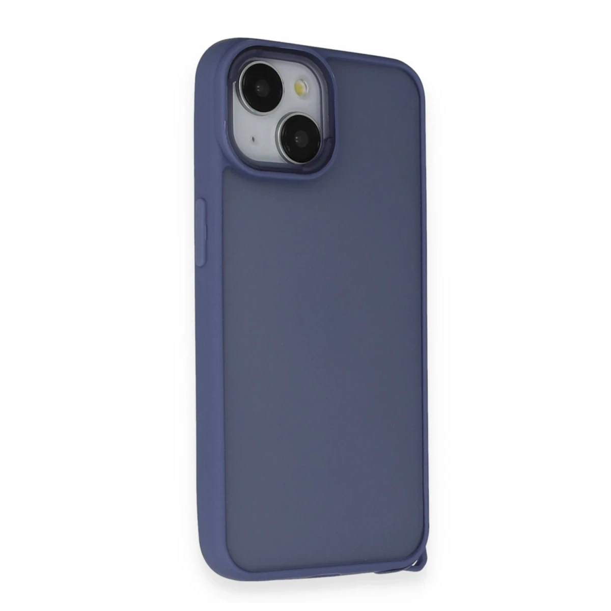 Newface Apple iPhone 14 Kılıf Elegant Kapak - Açık Mavi