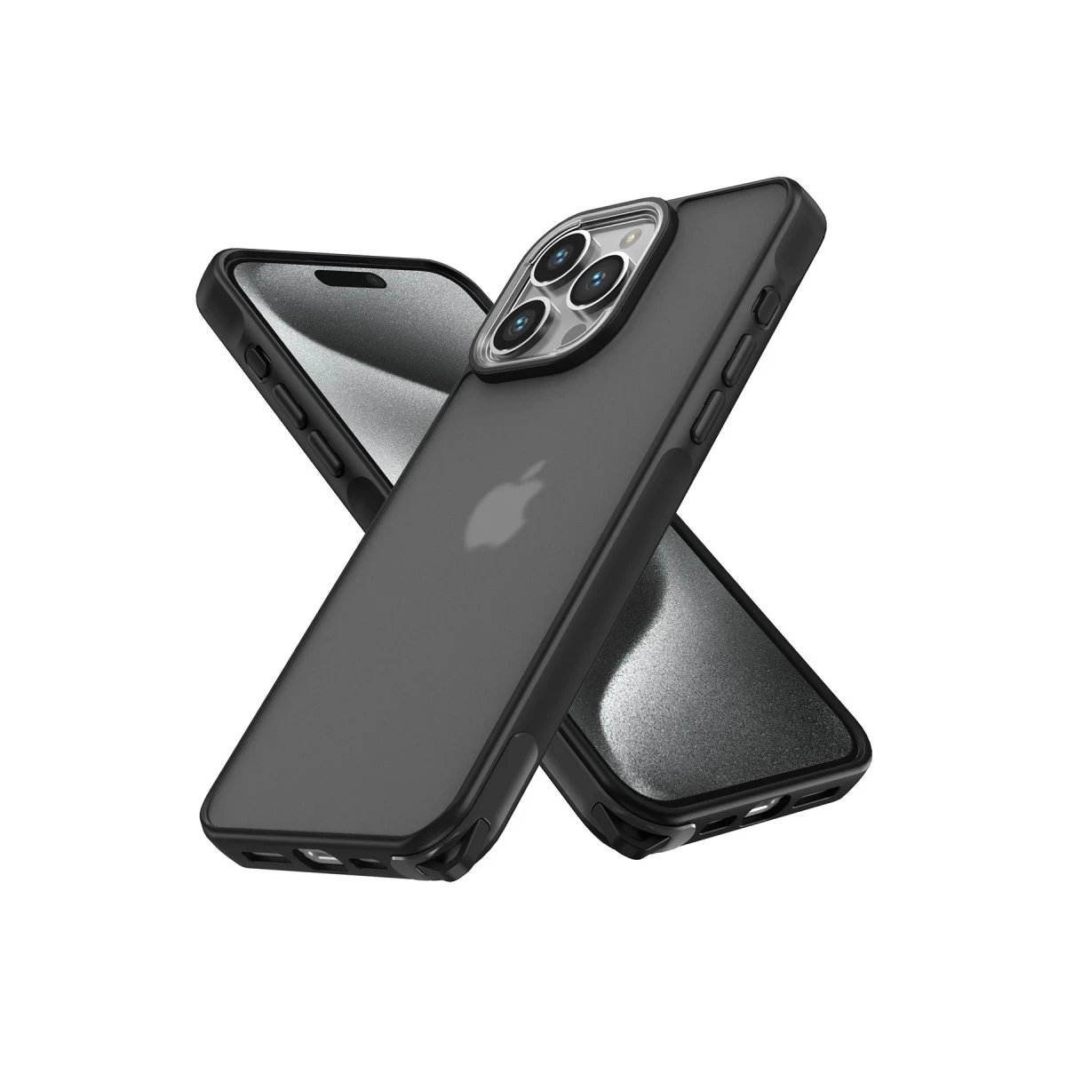 Newface Apple iPhone 13 Pro Max Kılıf Elegant Kapak - Siyah — görsel 5