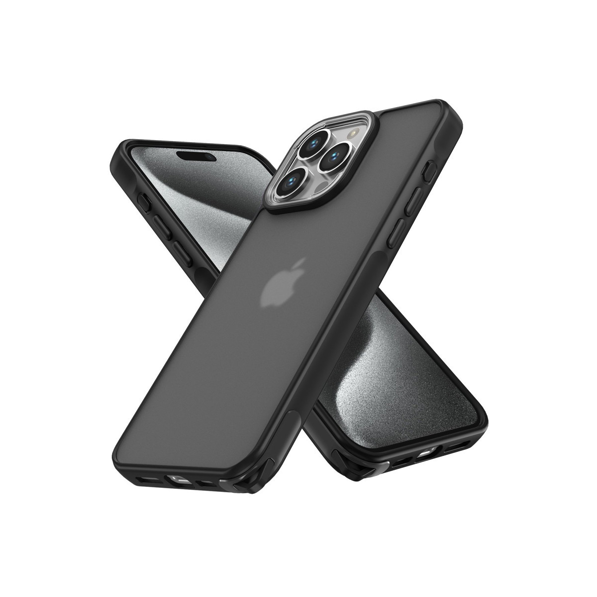 Newface Apple iPhone 13 Pro Max Kılıf Elegant Kapak - Siyah — görsel 9