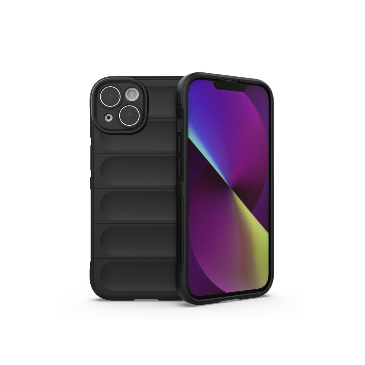 Newface Apple iPhone 13 Kılıf Optimum Silikon - Siyah — görsel 9