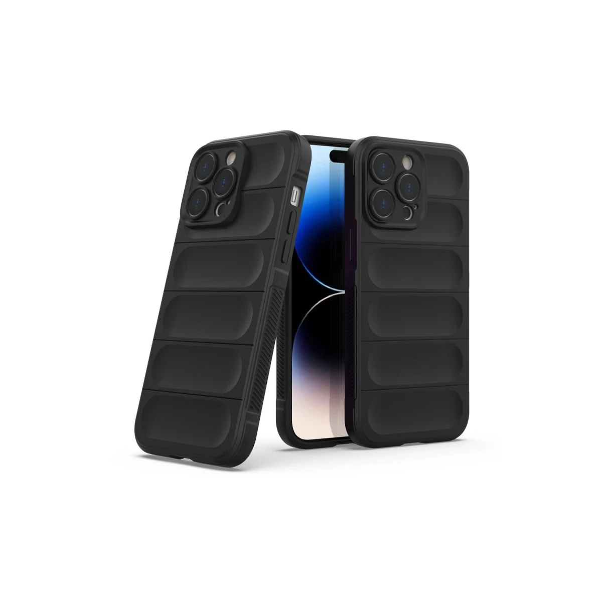 Newface Apple iPhone 13 Pro Max Kılıf Optimum Silikon - Siyah — görsel 6