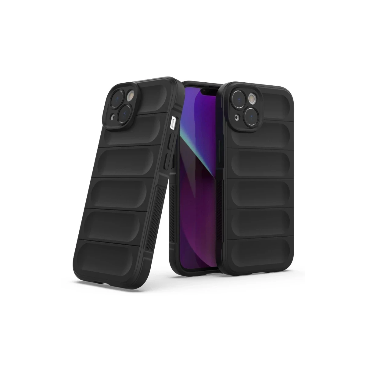 Newface Apple iPhone 14 Kılıf Optimum Silikon - Siyah — görsel 6