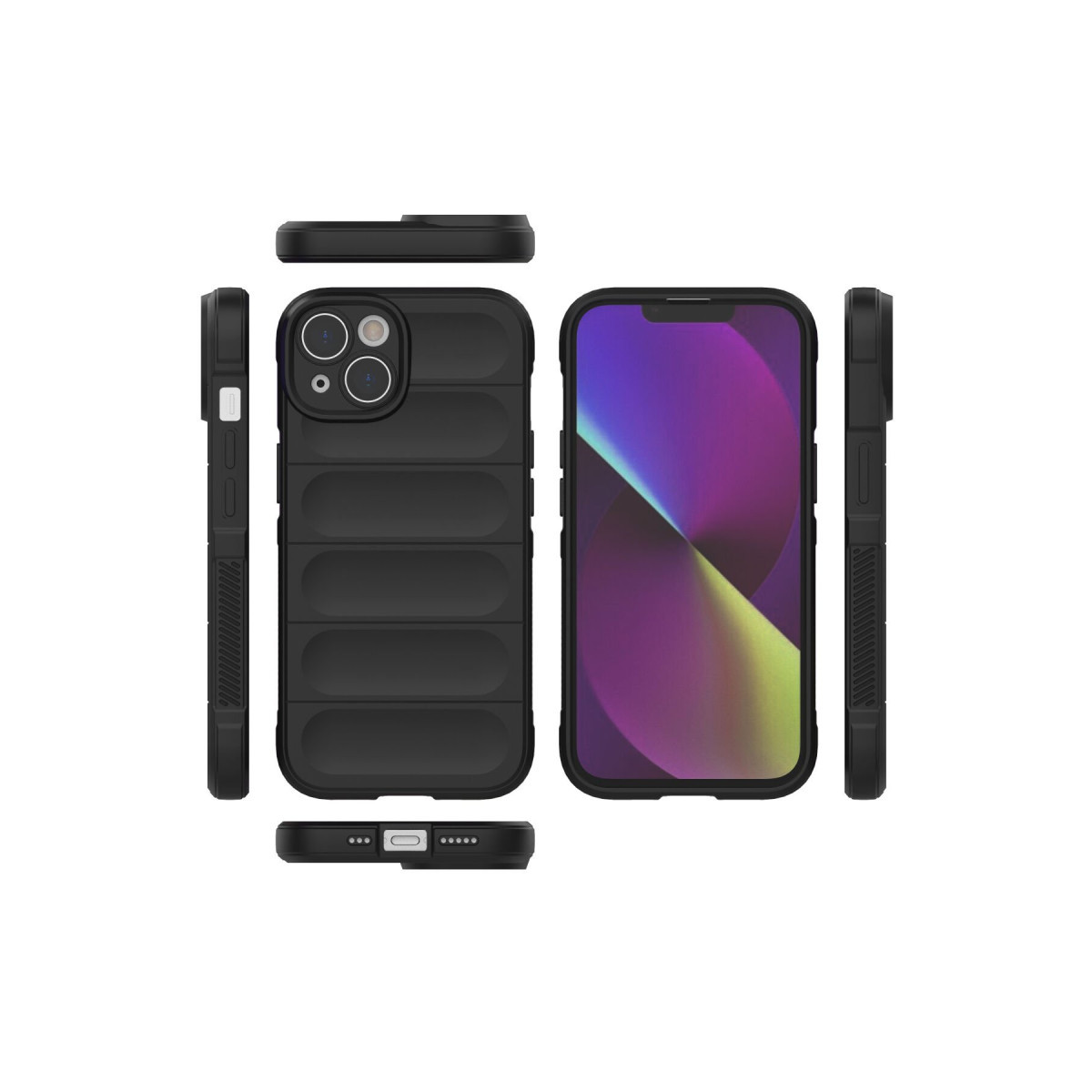 Newface Apple iPhone 14 Kılıf Optimum Silikon - Siyah — görsel 11