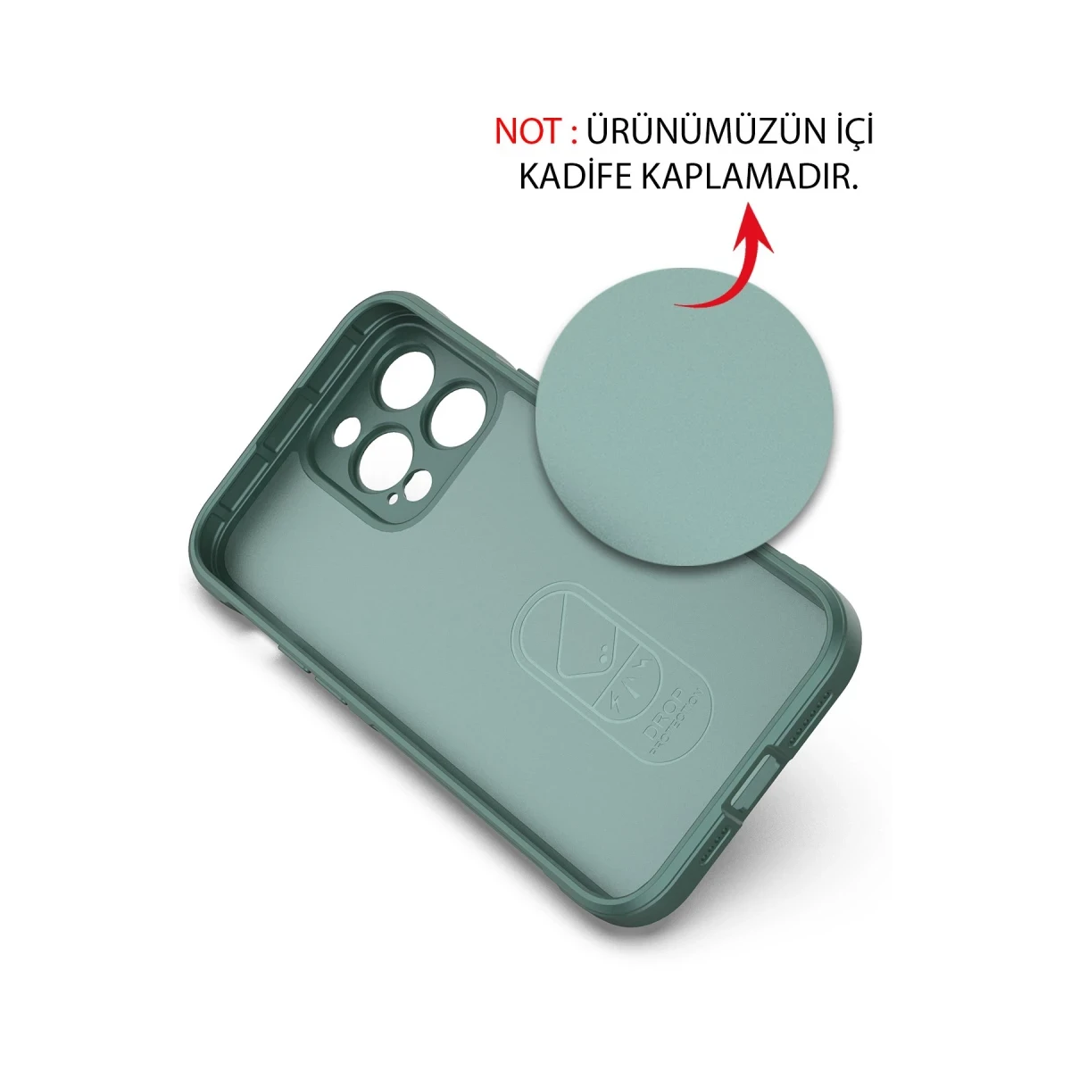 Newface Apple iPhone 14 Pro Max Kılıf Optimum Silikon - Siyah — görsel 10