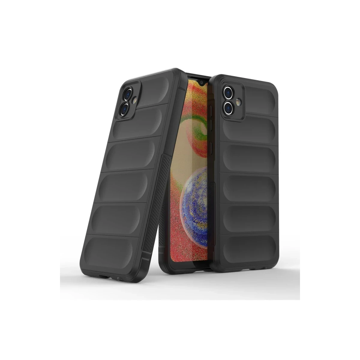 Newface Samsung Galaxy A04 Kılıf Optimum Silikon - Siyah — görsel 6