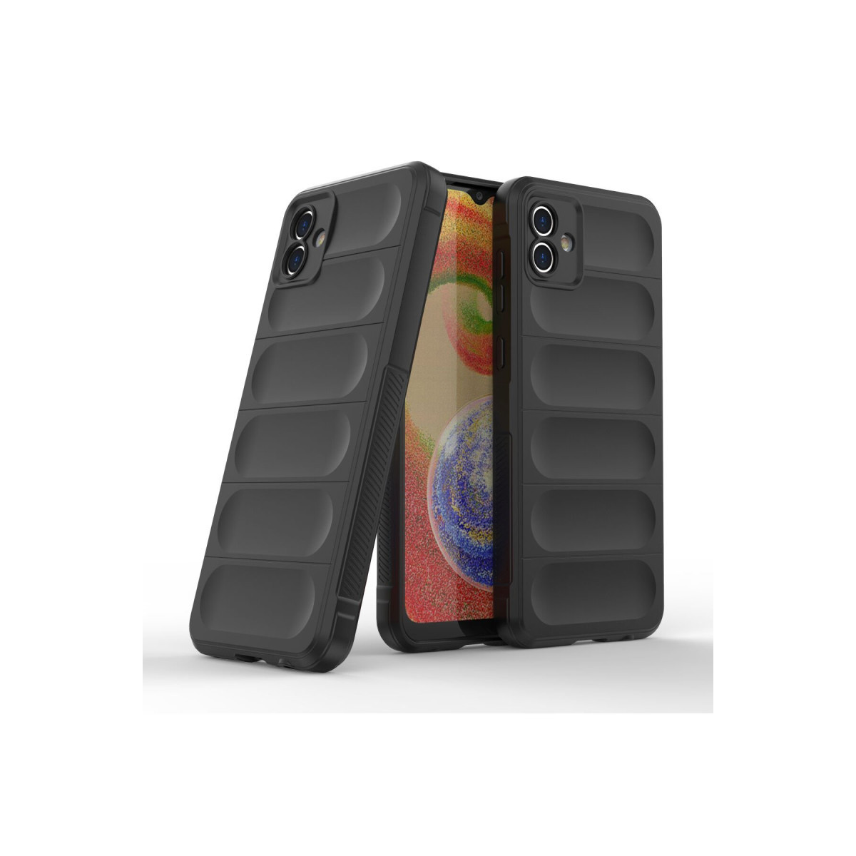 Newface Samsung Galaxy A04 Kılıf Optimum Silikon - Siyah — görsel 10