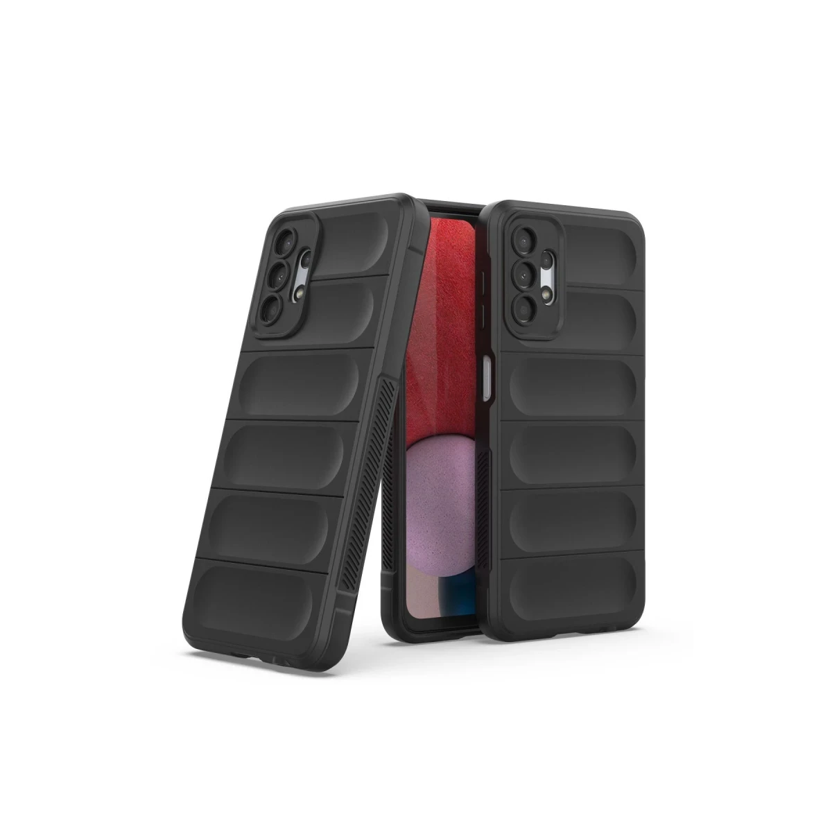 Newface Samsung Galaxy A13 4G Kılıf Optimum Silikon - Siyah — görsel 6