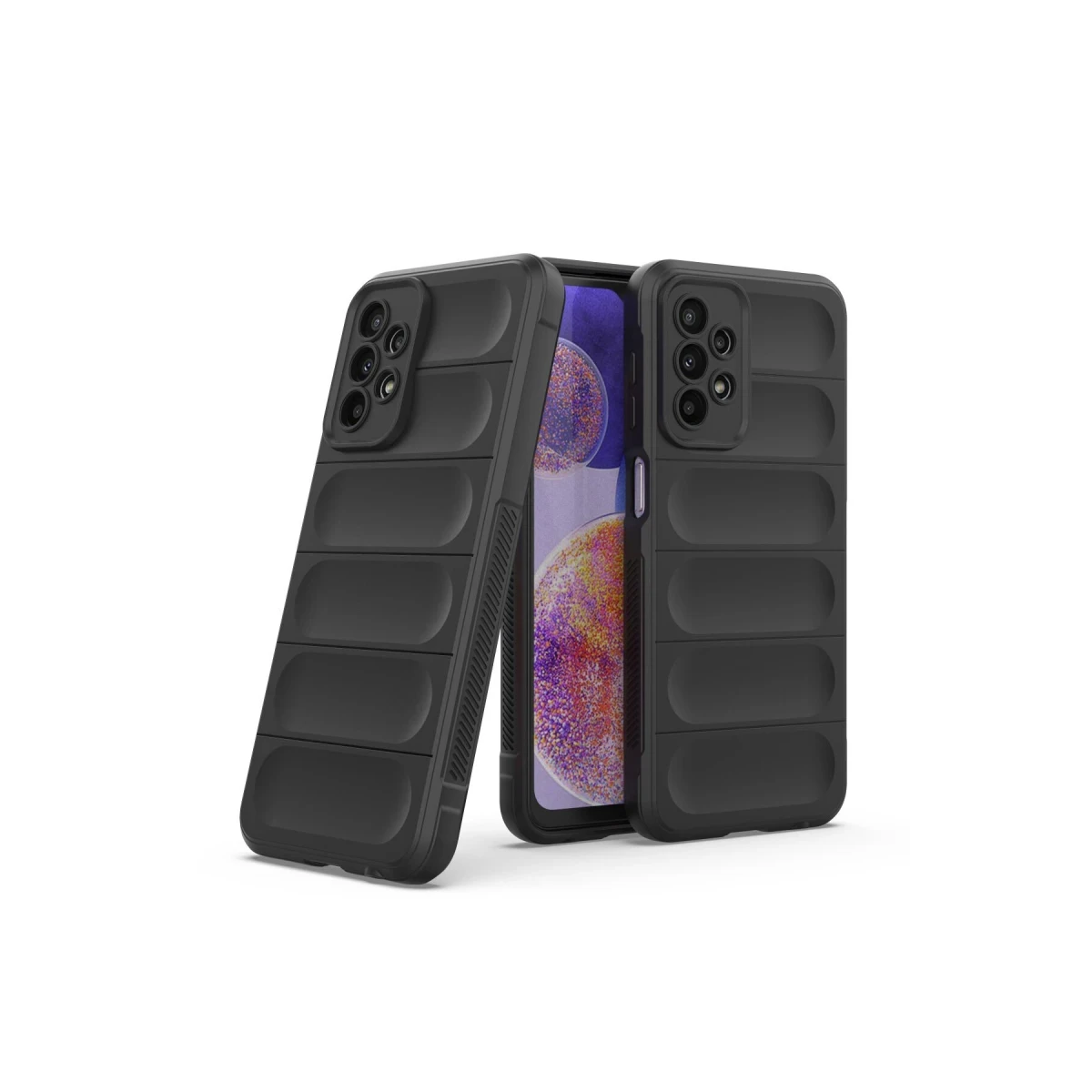 Newface Samsung Galaxy A23 4G Kılıf Optimum Silikon - Siyah — görsel 6