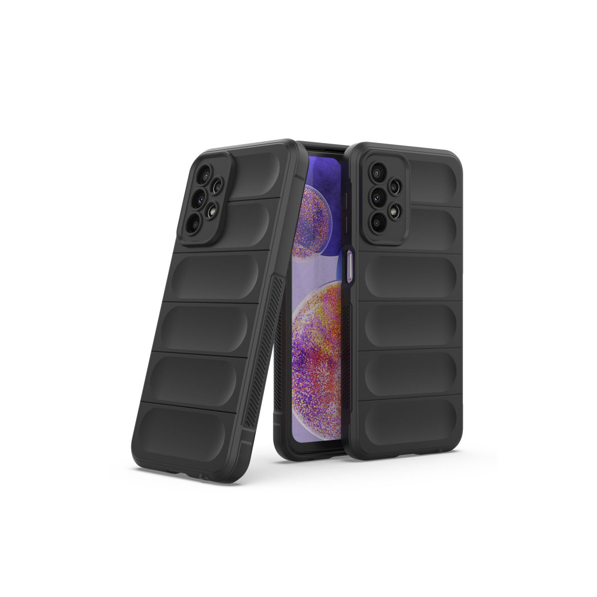 Newface Samsung Galaxy A23 4G Kılıf Optimum Silikon - Siyah — görsel 10