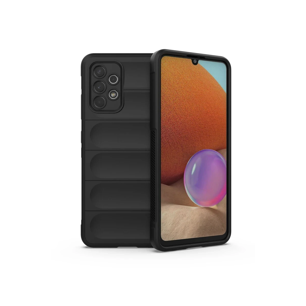 Newface Samsung Galaxy A32 Kılıf Optimum Silikon - Siyah — görsel 5