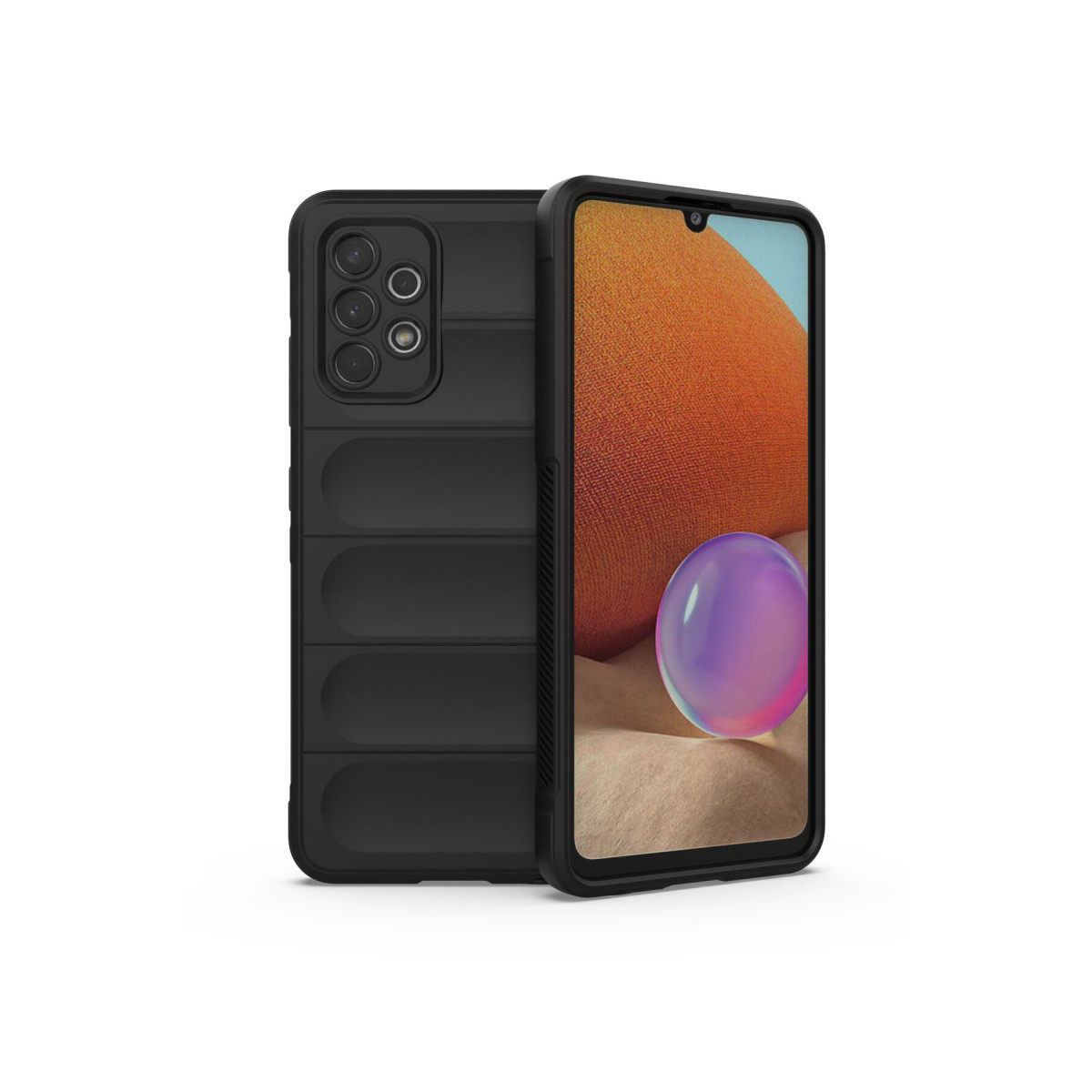 Newface Samsung Galaxy A32 Kılıf Optimum Silikon - Siyah — görsel 9