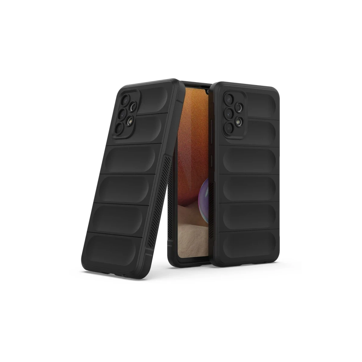 Newface Samsung Galaxy A32 Kılıf Optimum Silikon - Siyah — görsel 6